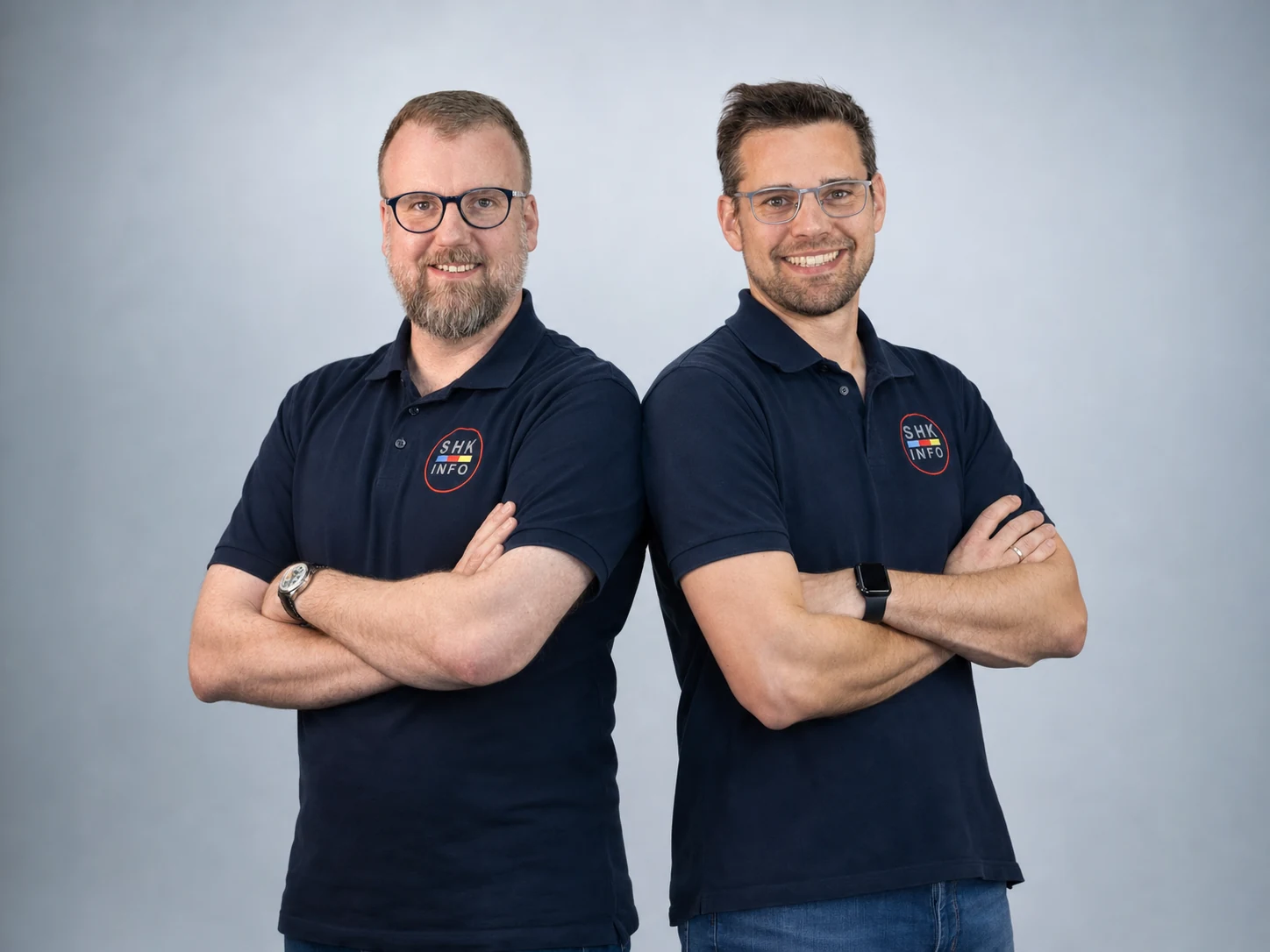 Marco Rzeski und Marcel von Zons, die fachlichen Entwickler von Heizreport